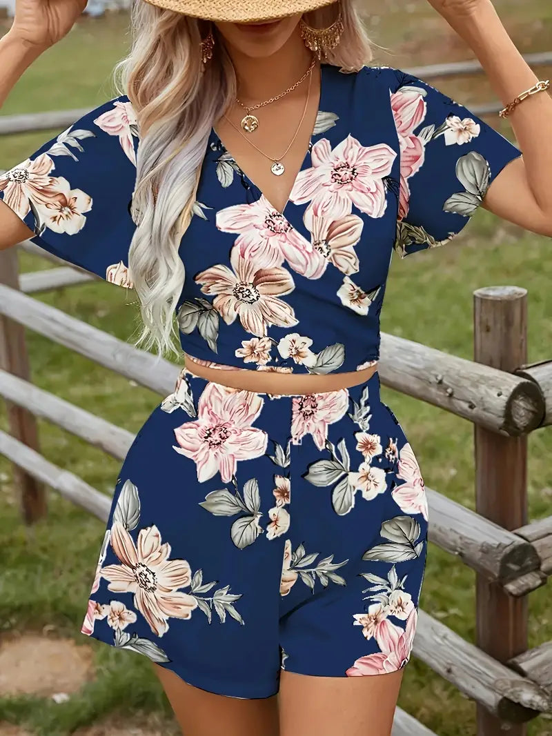 Felly – Stilvolles Sommer-Set mit Blumenmuster