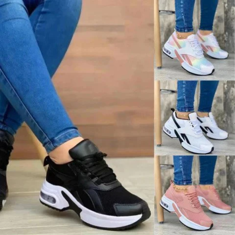 Benigna | Fitness Sportschuhe Damen | Schwarz