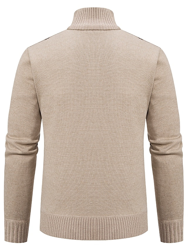 Eliodoro | Stilvoller Reißverschluss Herren Pullover