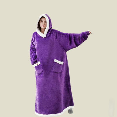 Flauschige Kapuzendecke für Männer und Frauen - Ray