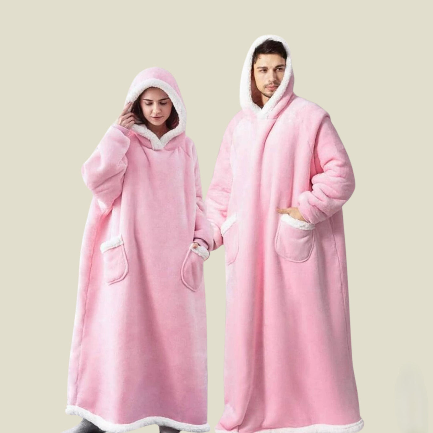Flauschige Kapuzendecke für Männer und Frauen - Ray