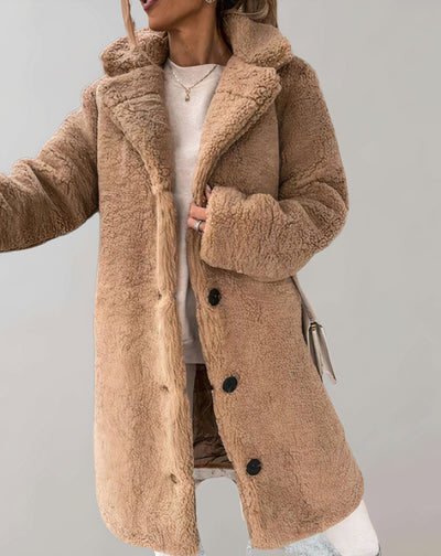 Gemütliche und bequeme dicke Jacke für Frauen - Gustava