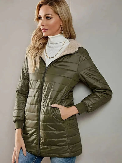 Gemütliche Jacke mit Kapuze für Frauen - Annalise