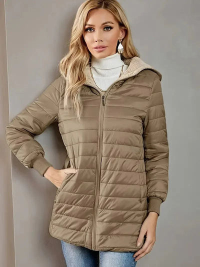 Gemütliche Jacke mit Kapuze für Frauen - Annalise