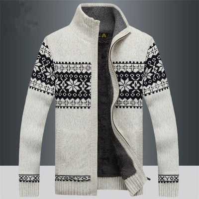 Gestrickte Strickjacke für den Winter - Isidor