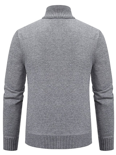 Eliodoro | Stilvoller Reißverschluss Herren Pullover