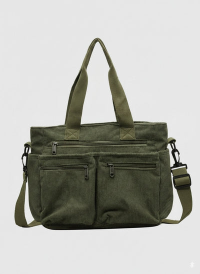 OLIVA Tote | Vielseitige und Stilvolle Tasche aus Hochwertigem Cord