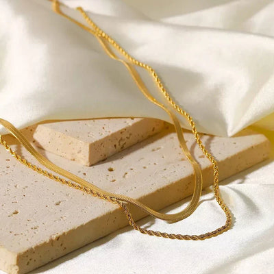 Hailey Mehrschichtige Halskette