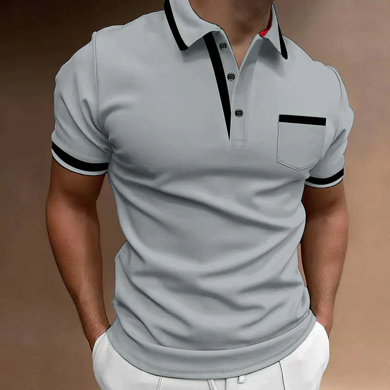 Miko | Herren Kurzarm Poloshirt  | Weiße