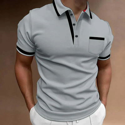 Miko | Herren Kurzarm Poloshirt  | Weiße