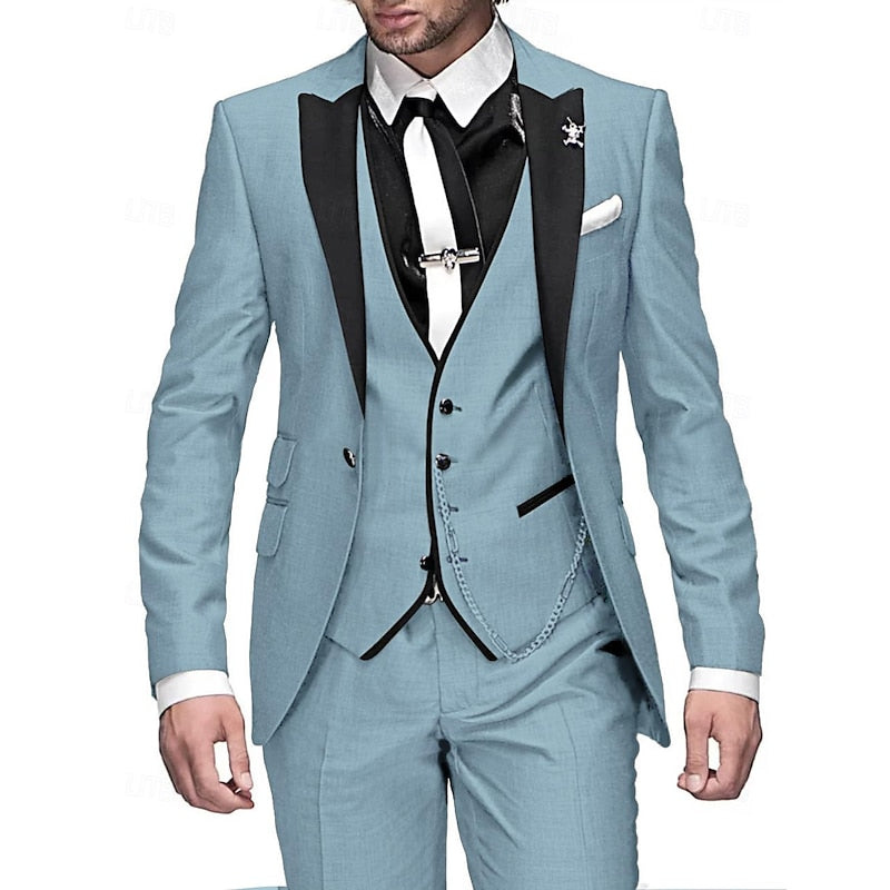 Delfin | Herren Anzug Komplett Set | Hochzeit Outfit