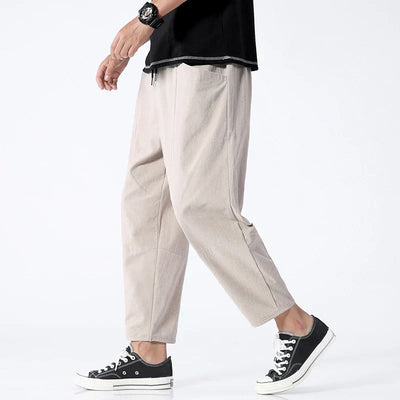 Geroald | Herren Baggy Hose | Beige