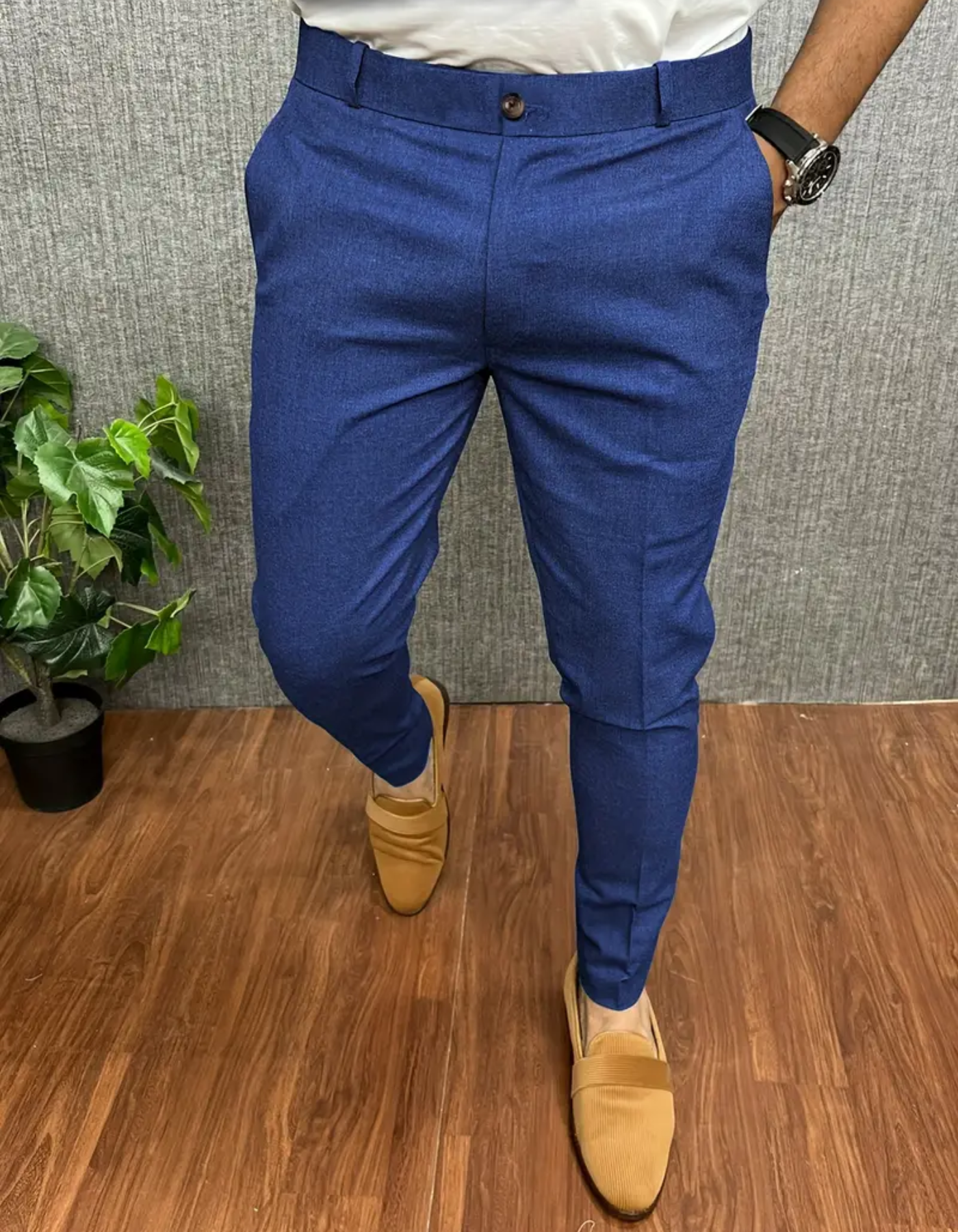 Jingle | Herren Chino Hose | Schwarze Stoffhose