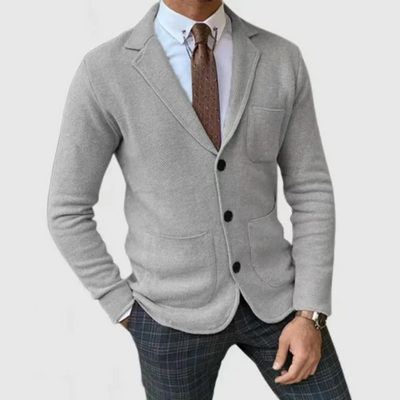 Joshua | Herren Freizeit Sakko | Strickjacke
