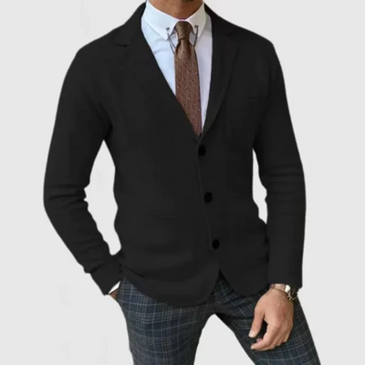 Joshua | Herren Freizeit Sakko | Strickjacke