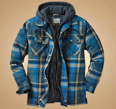 Herren Flanell-Winterjacke - Emanuel