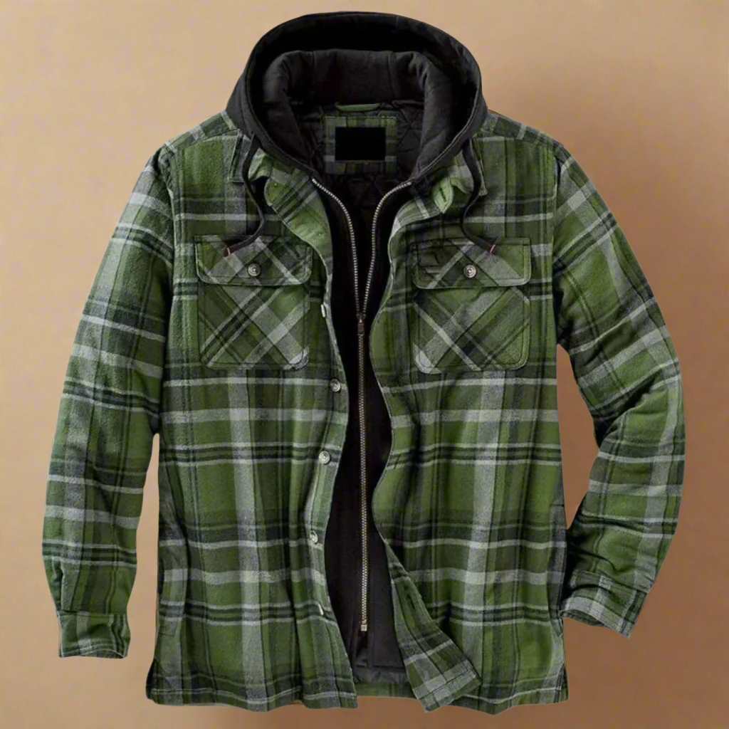 Herren Flanell-Winterjacke - Emanuel