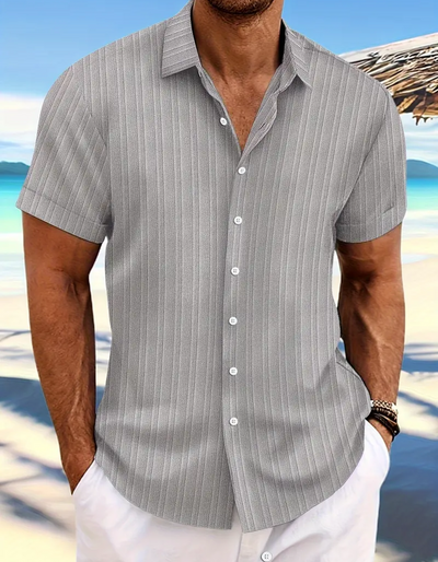 Robbie | Herren Freizeithemd | Kurzarm