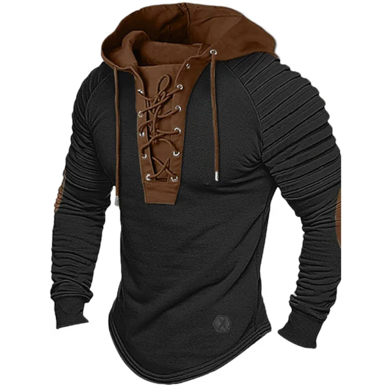 Augustus | Herren Hoodie Grau | Kapuzenpullover