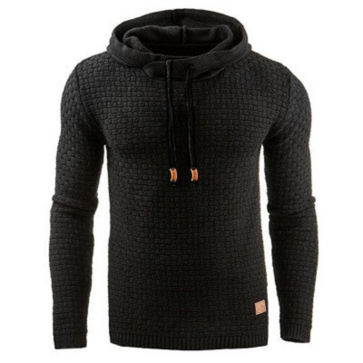 Gellert | Herren Schwarz Hoodie | Kapuzenpullover