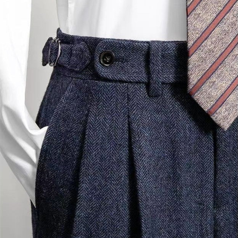 Dietrich | Herren Hose Elegant | Blau