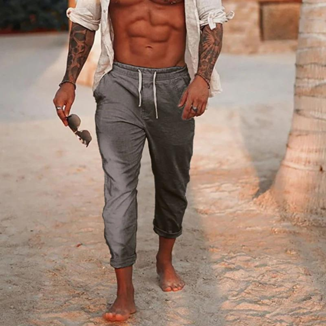 Hezrich | Herren Sommer Hose | Leichte