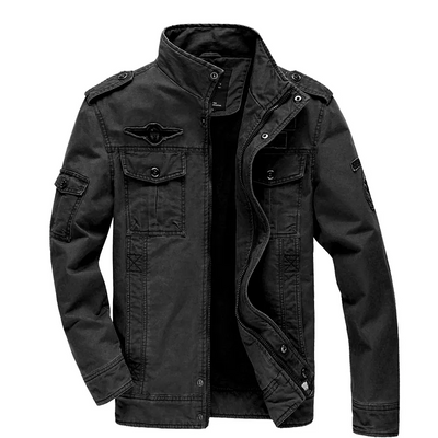 Bran | Herren Leichte Sommerjacke | Schwarz