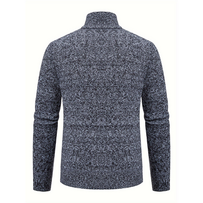 Domenico | Herren Strickjacke | mit Reißverschluss