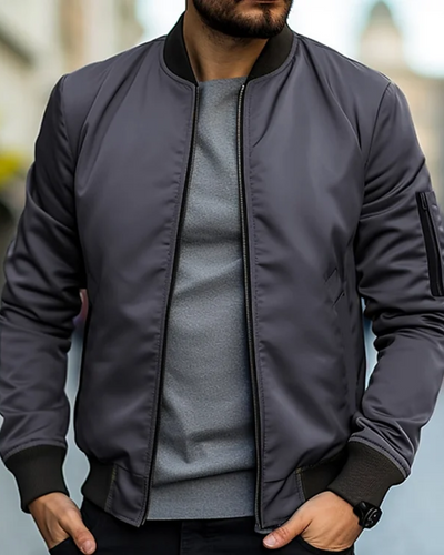 Lenmart | Herren Wasserdichte Bomberjacke | Windbreaker
