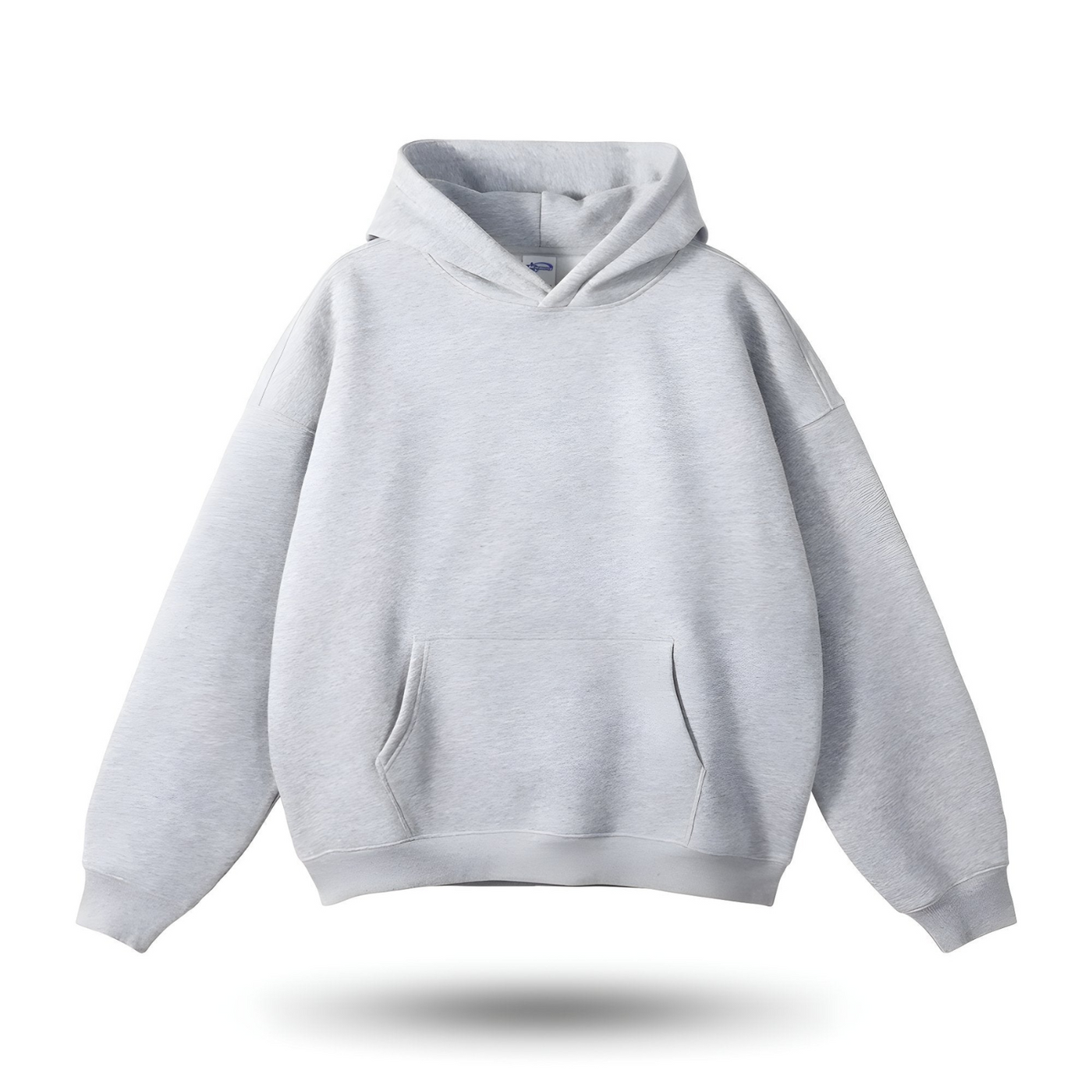 Theodore | Herren Oversize Hoodie | Grau Kapuzenpullover