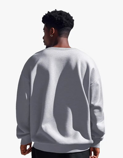 Johnny | Herren Oversize Pullover | Schwarz Sweater