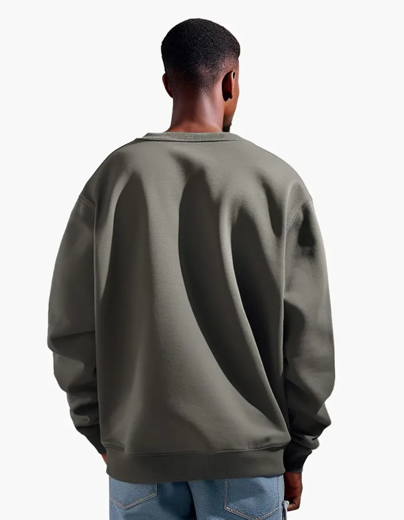 Johnny | Herren Oversize Pullover | Schwarz Sweater