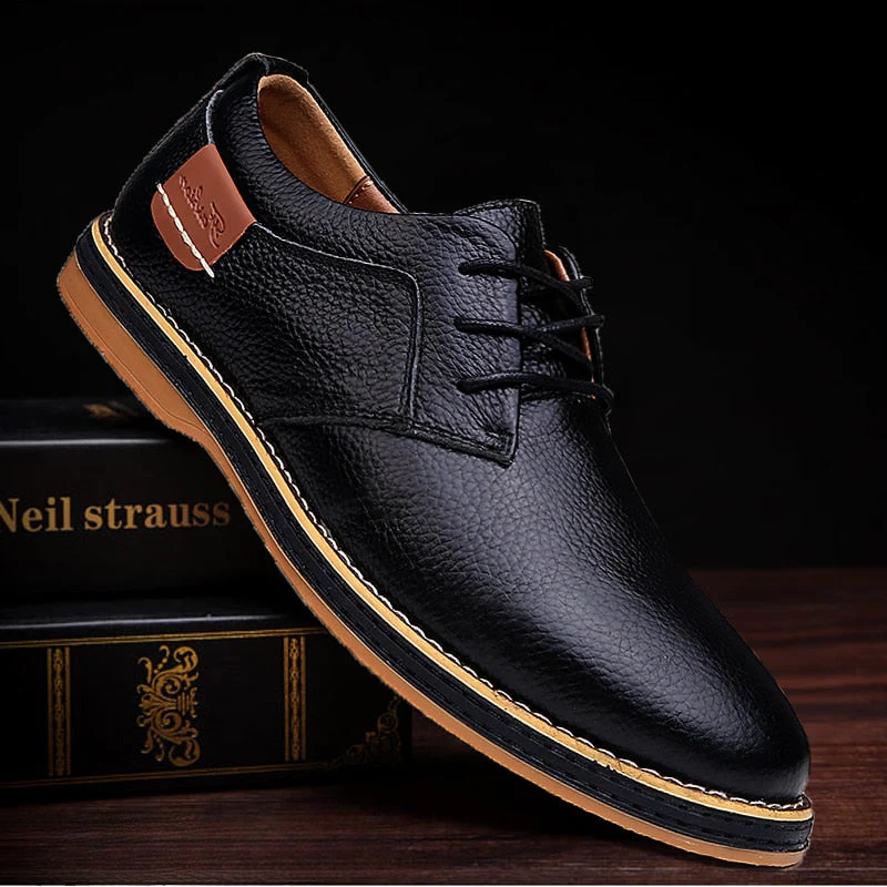 Maximilian | Herren Oxford Schuhe | Schwarz