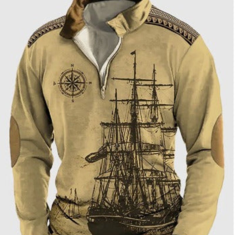 Gilbert | Herren Pullover Mit Reißverschluss | Sweater