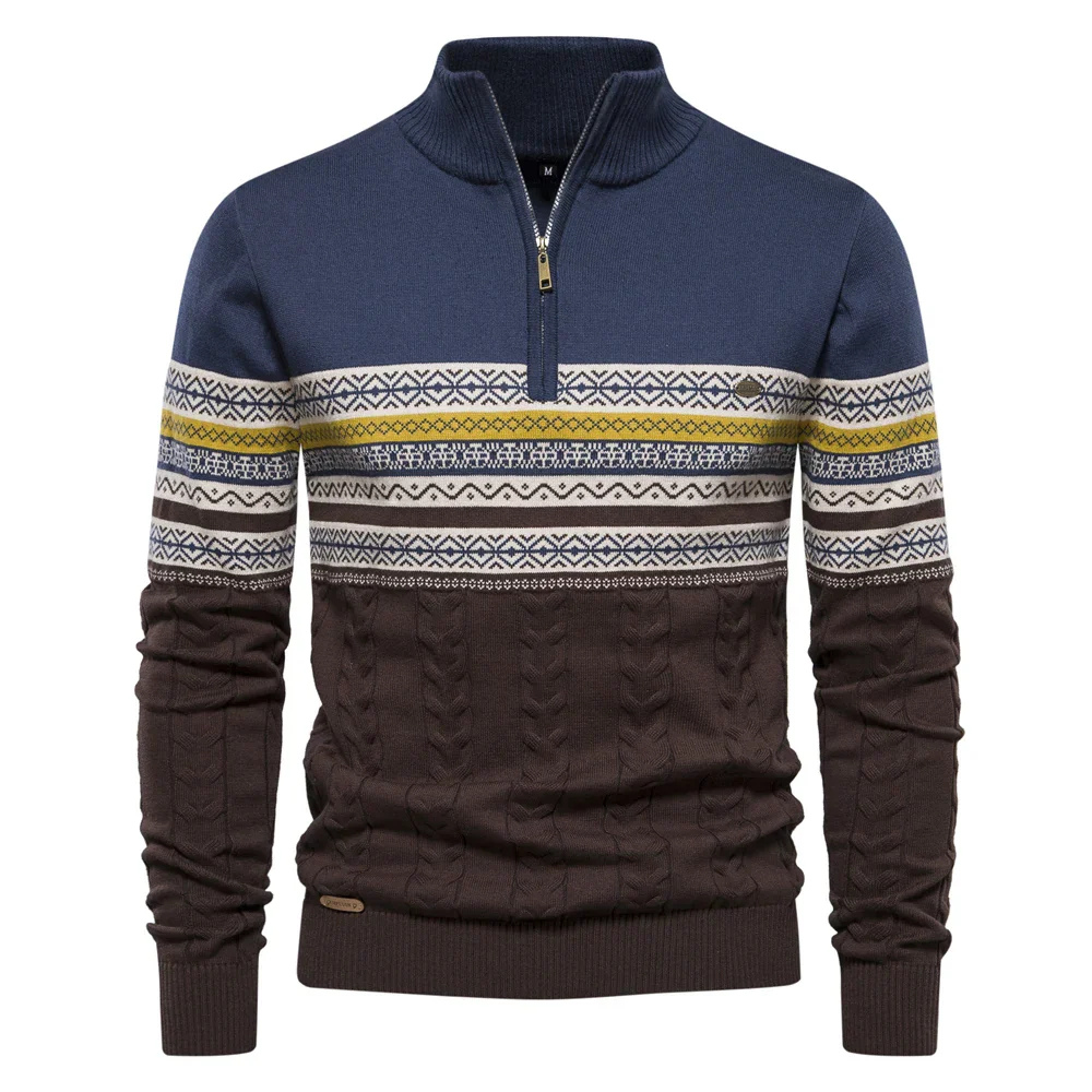 Gremmy | Herren Pullover mit Reißverschluss | Knit Sweater