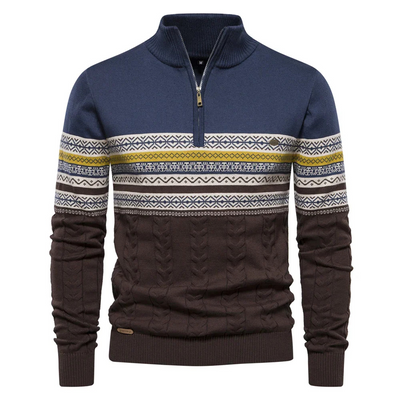 Gremmy | Herren Pullover mit Reißverschluss | Knit Sweater