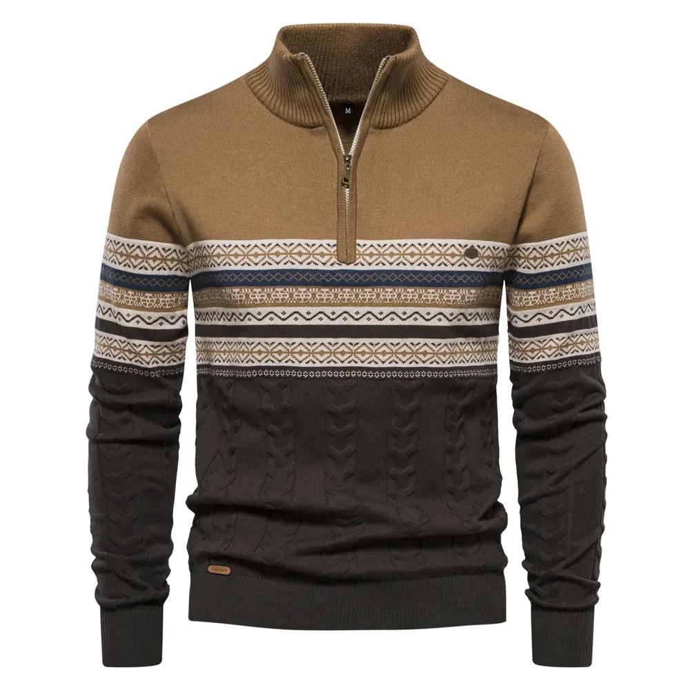 Gremmy | Herren Pullover mit Reißverschluss | Knit Sweater