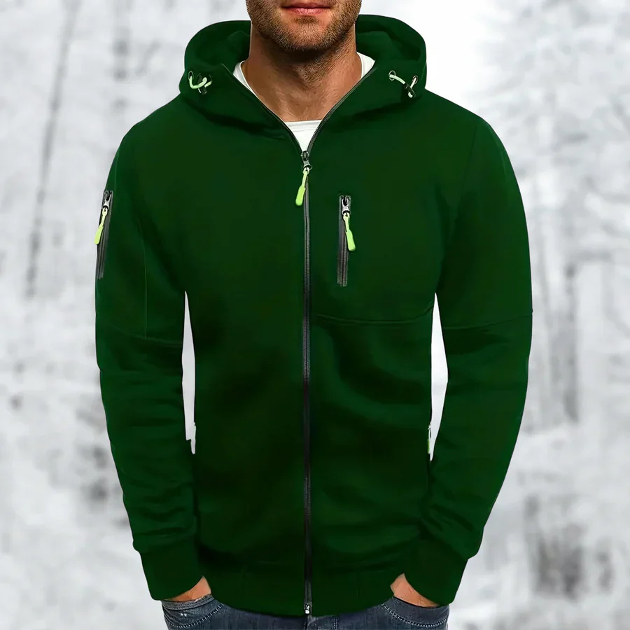 Matthew | Herren Schwarz Hoodie | Kapuzenpullover