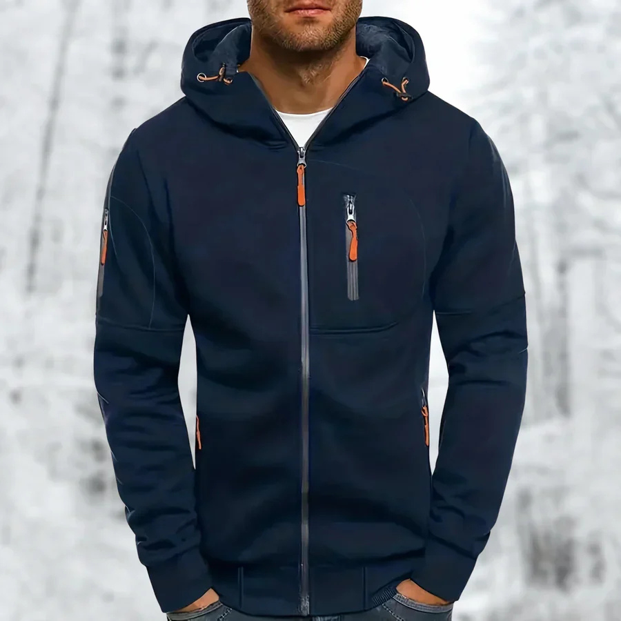 Matthew | Herren Schwarz Hoodie | Kapuzenpullover