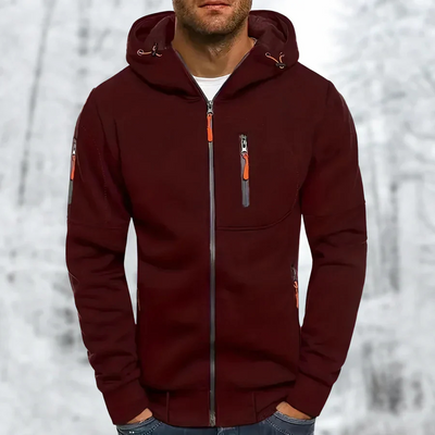 Matthew | Herren Schwarz Hoodie | Kapuzenpullover