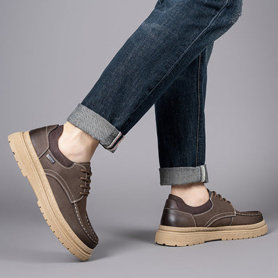 Herren Retro-Lederschuhe - Tristan