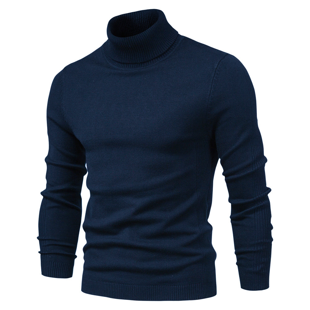 Roderich | Rollkragenpullover Herren | Schwarz Pullover