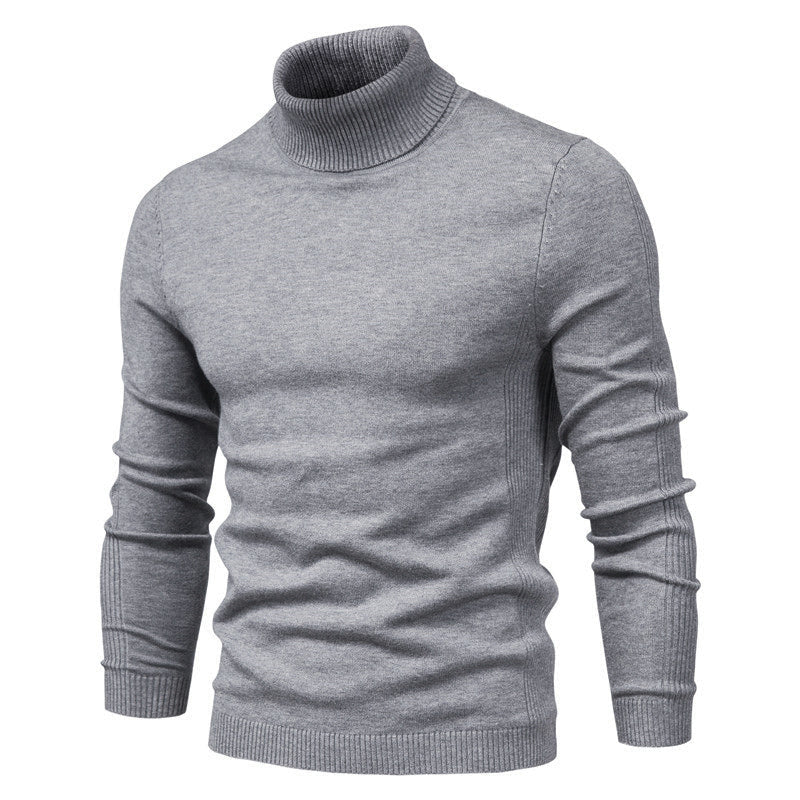 Roderich | Rollkragenpullover Herren | Schwarz Pullover