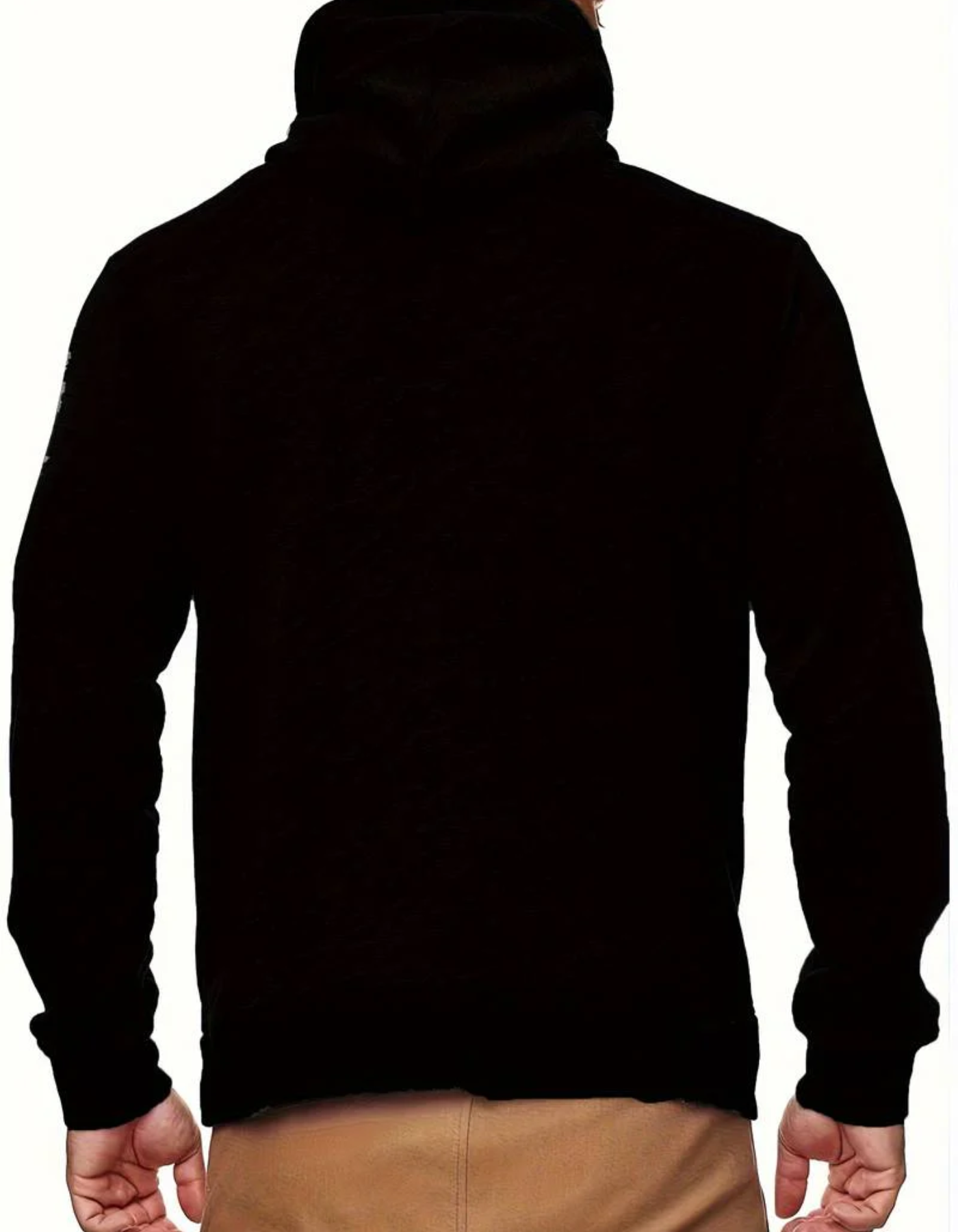 Brandy | Herren Schwarz Hoodie | Kapuzenpullover