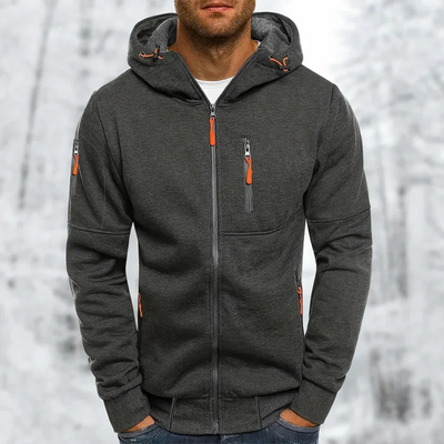 Matthew | Herren Schwarz Hoodie | Kapuzenpullover