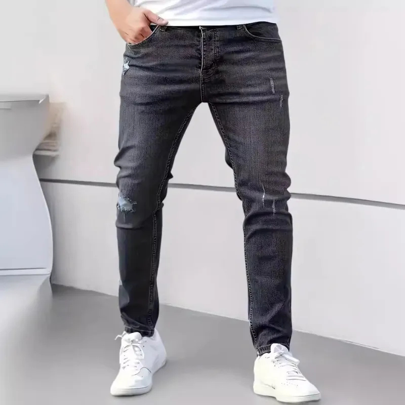 Matthan | Herren Slim Fit Jeans | Grau