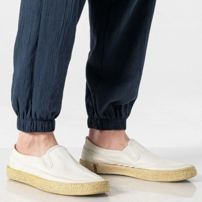 Jannik | Herren Sommer Hose | Schwarz