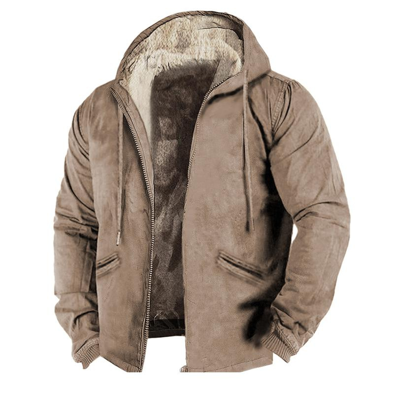 Euannmar | Herren Warme Winterjacke | Kurz Mantel