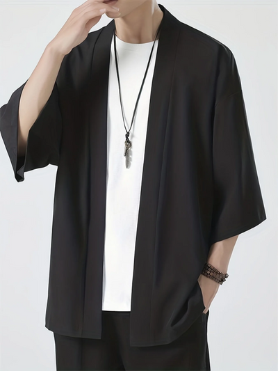 Quirin | Herren Weitenarm Weste | Kimono