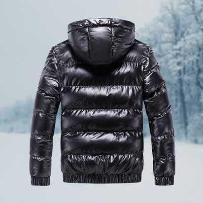 Walter | Herren Winter Daunenjacke | Steppjacke mit Kapuze
